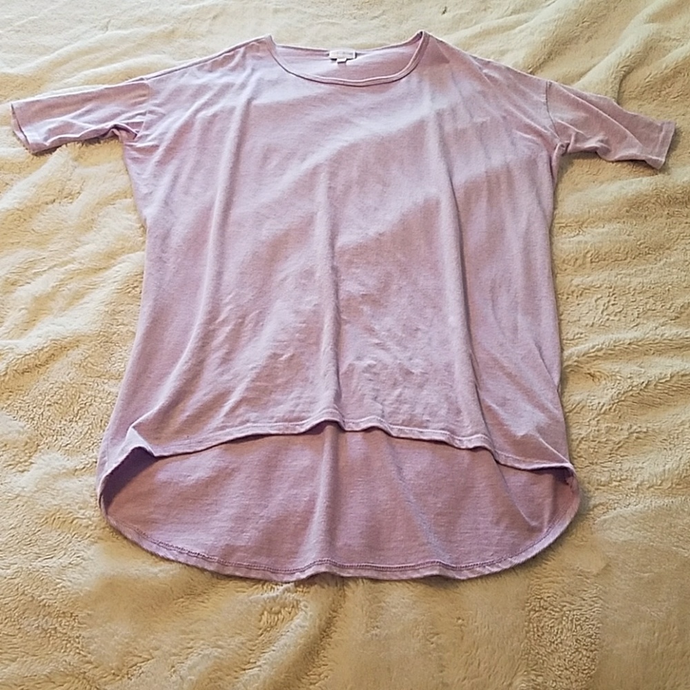 LuLaRoe Irma Lavender Top Size XS
